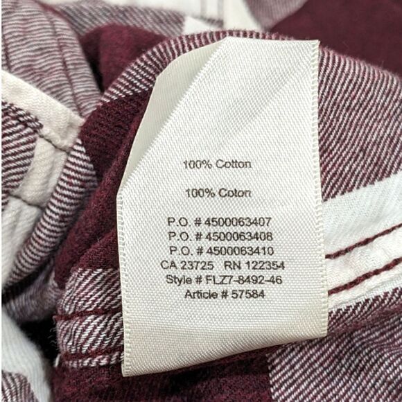 Wilfred Free Women's Plaid Long Sleeve Tunic Size XXS - Picture 6 of 6